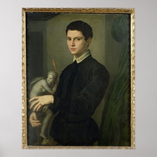 彫刻家ポートレート ポスター (正面)