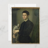 彫刻家ポートレート ポストカード (正面/裏面)