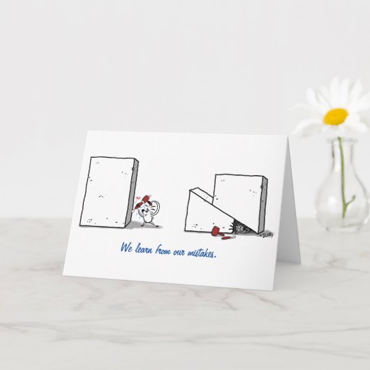 彫刻家OOPS！ジェフ・ウィリス・アート カード (小さな植物)