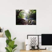 彫刻岩 ポスター (ホームオフィス)