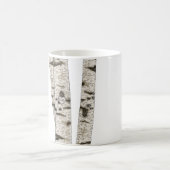 彫刻樺の木ツリーコーヒーマグ コーヒーマグカップ (中央)