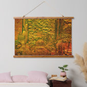 彫刻秋グルズとトウモロコシの自然アート 吊り下げ型タペストリー (寝室)