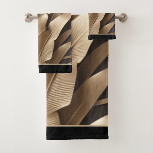 彫刻金属バナナリーフ\バスタオルセット バスタオルセット (インサイチュ)