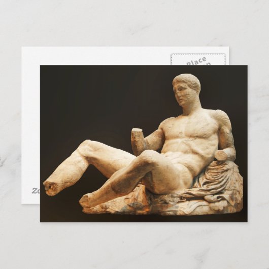 彫刻 ポストカード (正面/裏面)