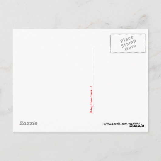 彫刻 ポストカード (裏面)