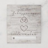 彫刻Sweetheartsの結婚テーブル番号 プレイスカード (外部開封)