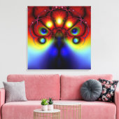 影からのピークキャンバスプリント キャンバスプリント (インサイチュ (リビング))