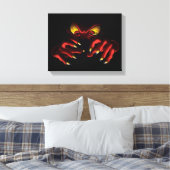 影から届くゴッサマー キャンバスプリント (インサイチュ (寝室))