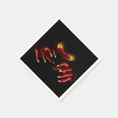 影から届くゴッサマー スタンダードカクテルナプキン (角)