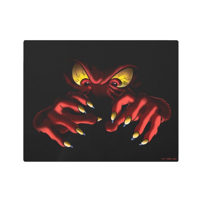 影から届くゴッサマー メタルプリント (正面)