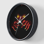 影から届くゴッサマー 壁時計 (傾斜)