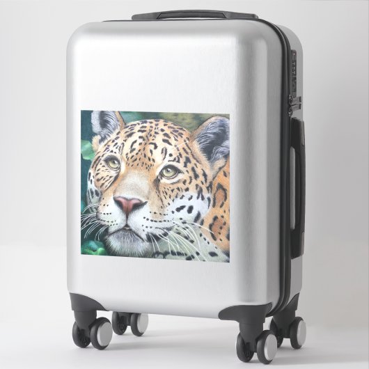 影から シール (スーツケース)