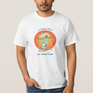 影がある人々のTシャツのための明るい場所 Tシャツ