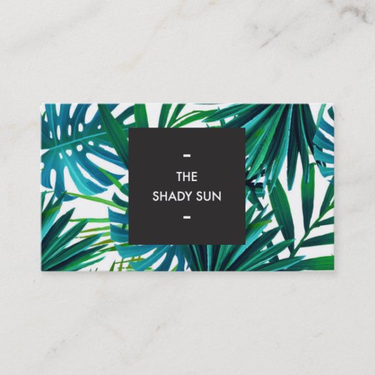 影がある名刺 名刺 (正面)