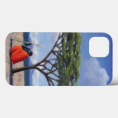 影がある木1992年 Case-Mate iPhoneケース (裏面 (横))