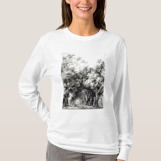 影がある細道、c.1773-74 tシャツ (正面)