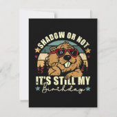 影でも私の誕生日でもない 出欠カード (正面)