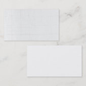 影で覆われたグラフ名刺 名刺 (正面/裏面)