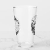 影で覆われる種族のオオカミ- タンブラーグラス (左)