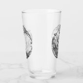 影で覆われる種族のオオカミ- タンブラーグラス (右)