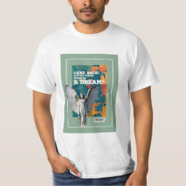 影として戻ってきた 詩的な引用Tシャツ Tシャツ