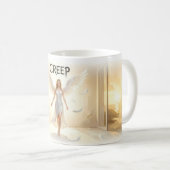 影と光の間のクリープエンジェルマグ コーヒーマグカップ (正面右)