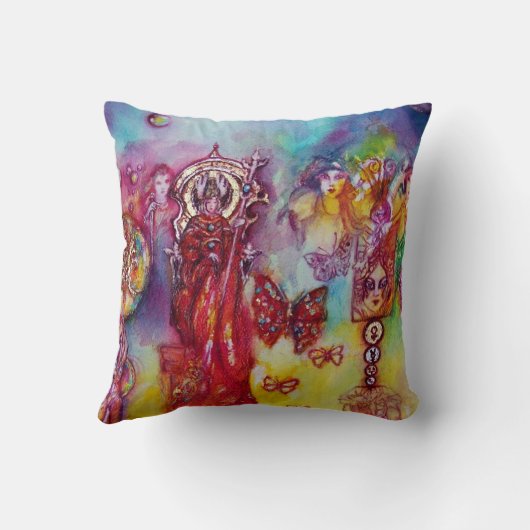 影と光失ったと蝶の庭 クッション (裏面)