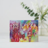 影と光失ったと蝶の庭 ポストカード (スタンド正面)