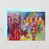 影と光失ったと蝶の庭 ポストカード (正面/裏面)