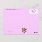 影と光失ったと蝶の庭 ポストカード (裏面)