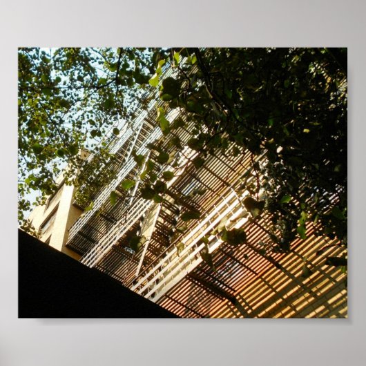 影と太陽の中で火が逃げる ポスター (正面)