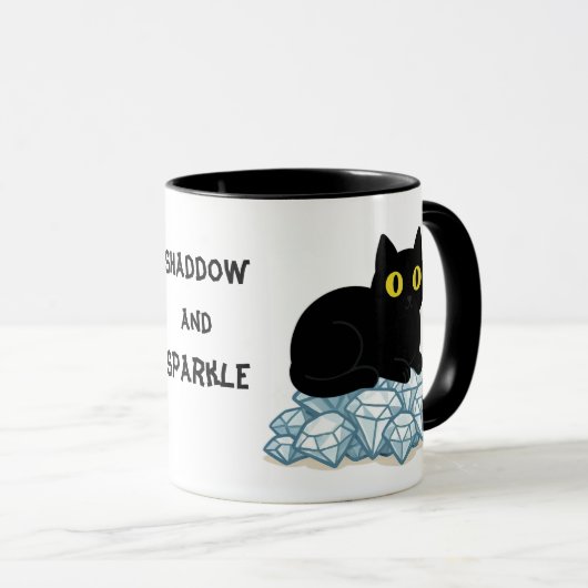 影と輝き マグカップ (正面右)