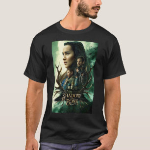影と骨のアントラーのグループのポスター Tシャツ