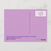 影に傷ついた月 ポストカード (裏面)