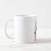 影に刻まれた コーヒーマグカップ (左)