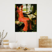 「影に半分嫌気がさしてる」 ポスター (キッチン)