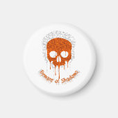 影に注意 マグネット (正面)