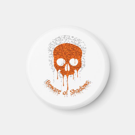 影に注意 マグネット (正面)