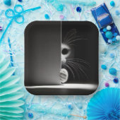 影に隠れている猫 ペーパープレート (パーティー)