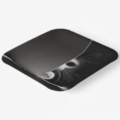 影に隠れている猫 ペーパープレート (傾斜あり)