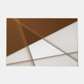 影のある三角形の傾き、モダンクラシックスタイル ドアマット (正面)