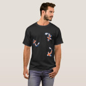 影のある鯉 Tシャツ (正面フル)