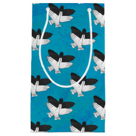 影のイーグル（青） スモールペーパーバッグ