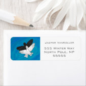 影のイーグル(青) ラベル (インサイチュ)