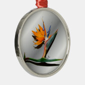 影のオーナメントとの極楽鳥 メタルオーナメント (右)