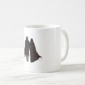 影のカップル コーヒーマグカップ (正面右)