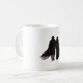 影のカップル コーヒーマグカップ (正面左)