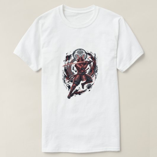 影のサムライ Tシャツ (デザイン正面)