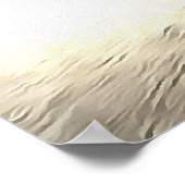 影のショアオブランドスケープアート ポスター (角)