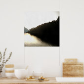 影のショアオブランドスケープアート ポスター (キッチン)